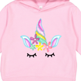 thumbnail image 3 of Inktastic Unicorn Face Toddler Hoodie, 3 of 4