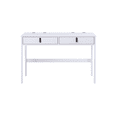 thumbnail image 6 of Memomad Bali Modern Home Office Desk with Drawers and Smart Storage (47in Width, White Wood), 6 of 7