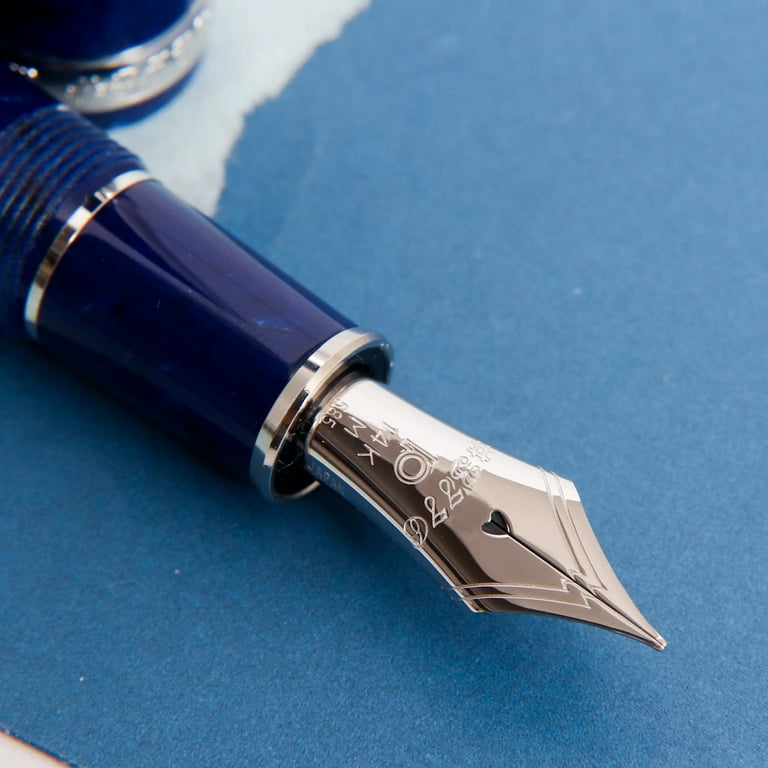 Platinum Century 3776 Midnight Ocean Celluloid Fountain Pen