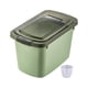 thumbnail image 3 of Contenedor de harina con taza medidora, cubo hermético para granos de arroz, cereales, arroz, almacenamiento de alimentos Verde, 3 of 9