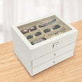 thumbnail image 4 of 24-Slot Glasses Storage Display Case Organizer Box For Sunglasses Eyeglass Gift, 4 of 16