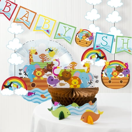 Noah S Ark Baby Shower Decorations Kit Walmart Com