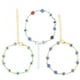 thumbnail image 1 of 3pcs Metal Evil Ojal Pack Pack Evil Oal Anklet Bracelet para mujeres niñas, 1 of 7