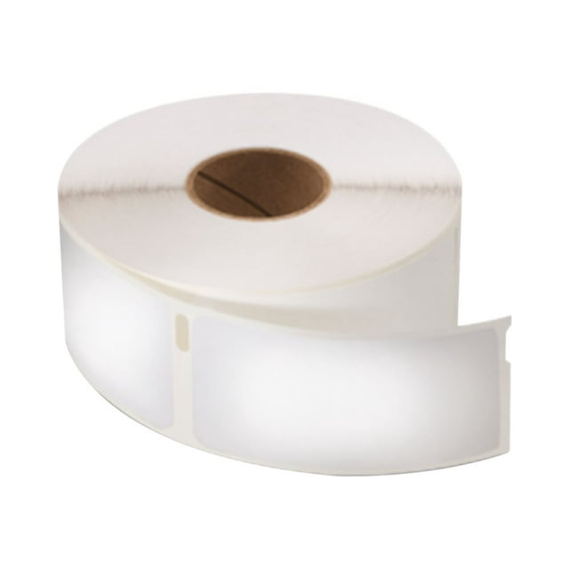 DYMO Price Tag Rat Tail Style Label Maker Tape, 0.87 in x 0.94 in, Black on White, 400 Count