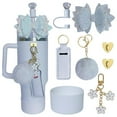 thumbnail image 1 of Flower Themed Accessory Set Includes Eight Pieces Designed Specifically For Enhancing Your Daily Essentials Experience, 1 of 7