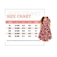 thumbnail image 5 of TIYOMI Womens Plus Size Dress Basic Short Sleeve V Neck Pink Floral Casual Elegant Vacation Holiday Maxi Dress Loose Fit For Summer 5XL 26W 28W, 5 of 5
