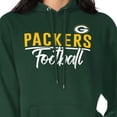 thumbnail image 3 of Women's G-III 4Her by Carl Banks  Green Green Bay Packers Graphic Fleece Pullover Hoodie, 3 of 3