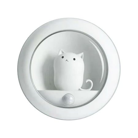 

Stairs USB Rechargeable Motion Sensor Night Light Lovely Cat Hallway Home Decor