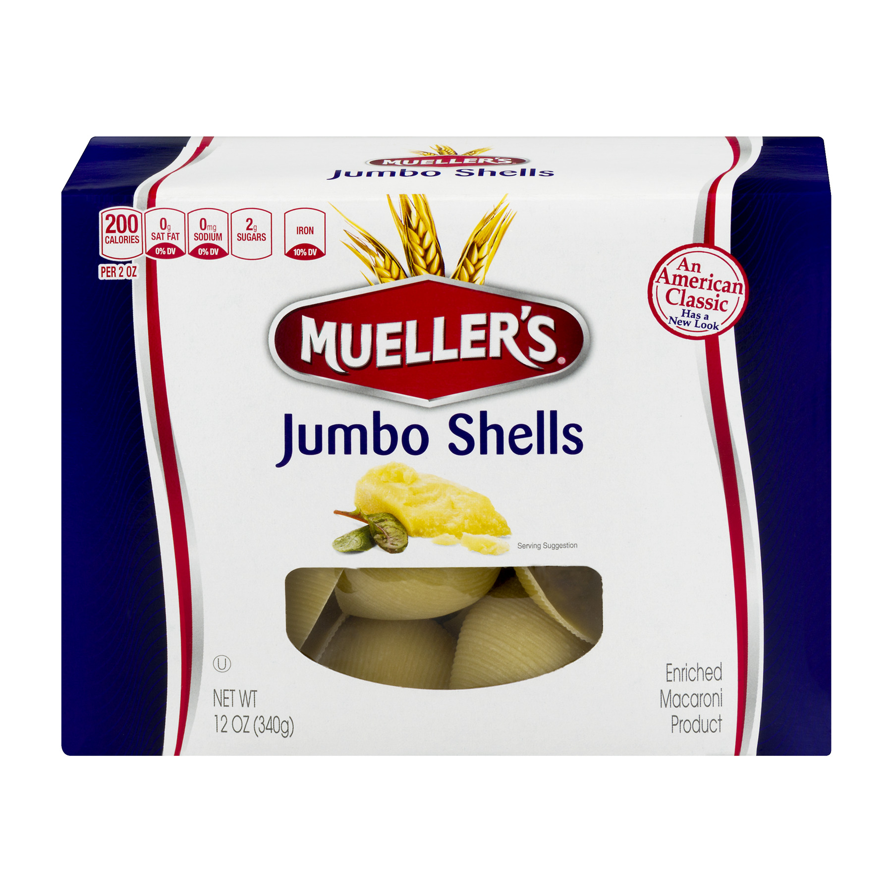 Mueller's Jumbo Shells, 12.0 OZ