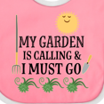 thumbnail image 4 of Inktastic Gardening Funny Garden is Calling Boys or Girls Baby Bib, 4 of 4