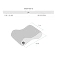 thumbnail image 3 of Entrenamiento de natación unisex Pull Buoy Arena Freeflow II para adultos, color negro, 3 of 3