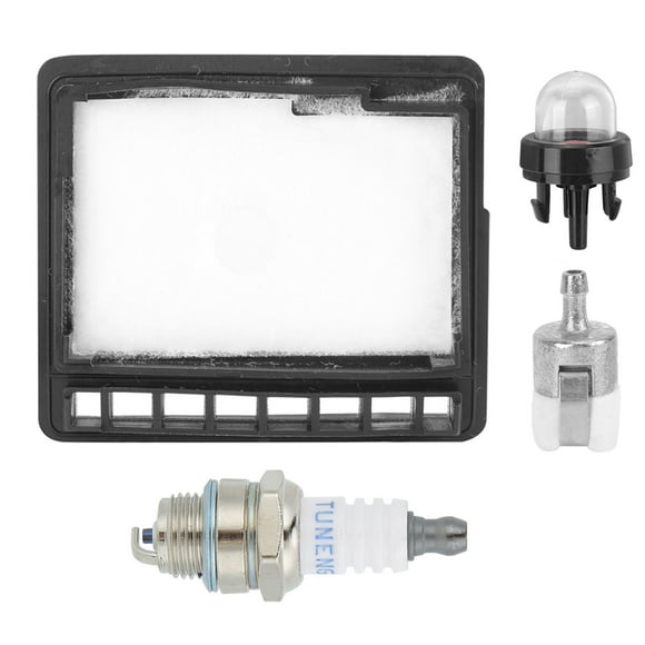 Chainsaw Air Filter Set, Primer Bulb Set Fit Sparking Plug Fuel Filter, Chainsaw Parts For Home Carbon Filter Captures