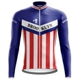 thumbnail image 4 of Jersey de ciclismo retro de manga larga para hombre, de varios estilos, de polar de invierno, para montar en bicicleta, París, Roubaix, Brooklyn, Ford, Faema, Molteni, 4 of 5