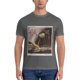 thumbnail image 5 of Camiseta divertida de "Lobo Sentado Literalmente Yo", estilo hip hop, vintage, informal, de algodón, de manga corta y gran tamaño., 5 of 7