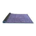 thumbnail image 2 of Ahgly Company Indoor Square Medallion Blue Traditional Area Rugs, 8' Square, 2 of 4