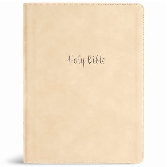 CSB Verse-By-Verse Reference Bible, Digital Study Edition, Cream Leathertouch, (Hardcover)