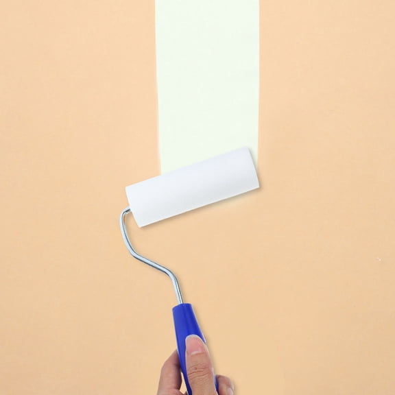 Uonlytech 1Set Home Improvement Paint Supplies with Paint Roller Frame and Covers for Latex and Oil Based Paints