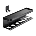thumbnail image 1 of Hyasfey Wall Mounted Hair Dryer Storage Rack Strong Load-bearing Easy to Install Bathroom Multi-functional Straightener Hair Tool Organizer, 1 of 8