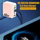 thumbnail image 4 of Cargador rápido de 65W y 6 puertos - 3 bloques de carga USB-C + 3 USB-A • Compact PD GaN de 100W • Adaptador de viaje universal para portátil, teléfono o tableta, 4 of 6
