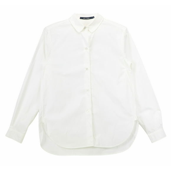 Sofie Dhoore Women's Optical White Berkeley Dress Shirt - 8