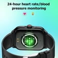 thumbnail image 2 of Reloj inteligente para mujer, resistente al agua, reloj de fitness de 1,85" con respuesta y realización de llamadas, control del ritmo cardíaco, contador de pasos, seguimiento del sueño,, 2 of 6
