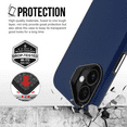 thumbnail image 3 of Entronix Dual-Layer Case for iPhone 17, Rugged Slim Protective Shockproof Bumper, Navy, 3 of 6