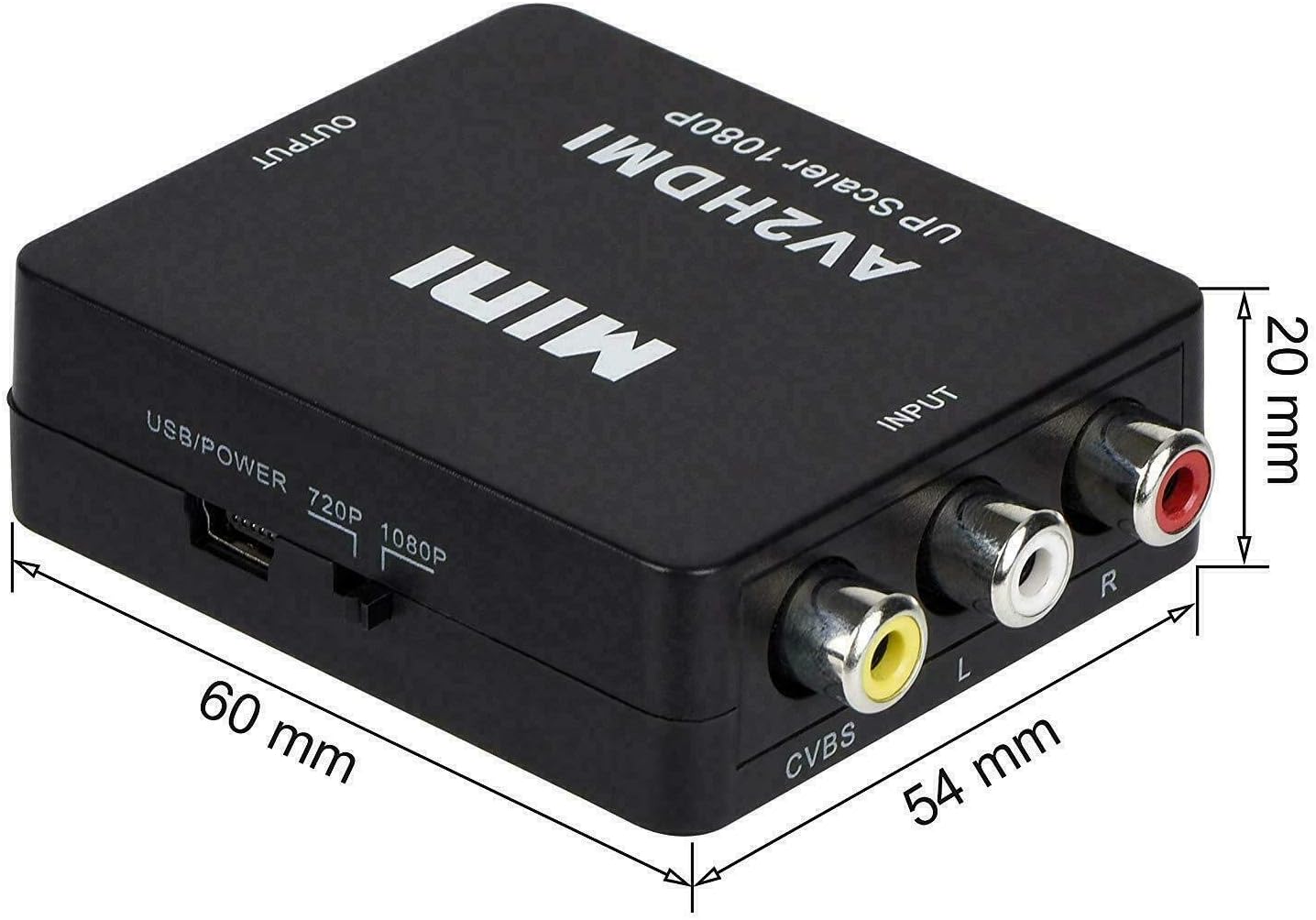 WIGACH RCA to HDMI,AV to HDMI Converter photo 5
