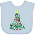 thumbnail image 3 of Inktastic We Wish You a Merry Christmas Boys or Girls Baby Bib, 3 of 4