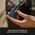 thumbnail image 4 of Candado para equipaje Master Lock, acero, combinación de 4 esferas, 3 cm, 4 of 4
