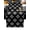 Black, variant on White Boho Geometric Table Runner 36 Inches Small,Modern Simple Aztec Ethnic Pattern Kitchen Dining Burlap Linen Tablerunner for Small/Round/Square/Wedding/Coffee/Dining Table Party Décor 13 x 36