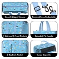 thumbnail image 3 of Teacher Tote Bag,Kirky Hasky Dalmatian Teacher Utility Tote Bag,Large Work Tote Bags for Women with Multiple Pockets,Top Zipper Closure,13.8x10.6x6.7 Inch, 3 of 5
