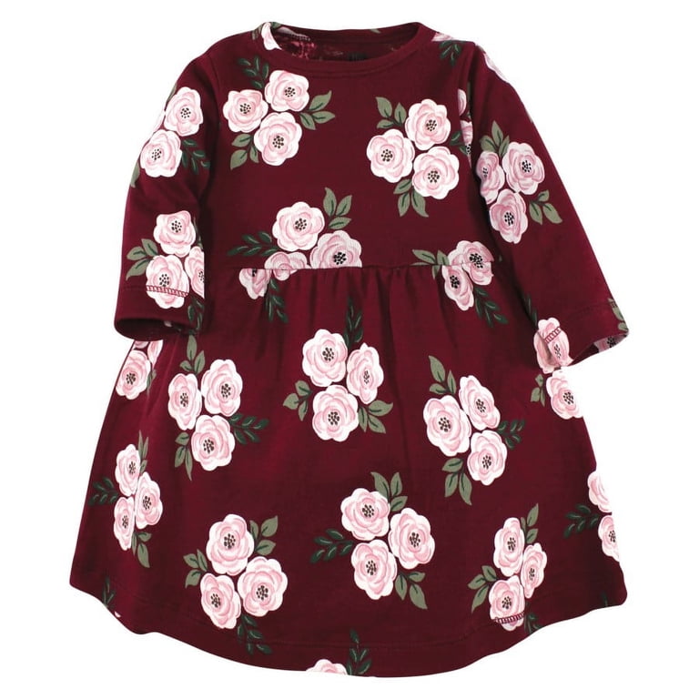 burgundy toddler dresses Winetasting Short Sleeve Performance Jersey Alcott Golf Dress main image 0