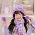 thumbnail image 1 of Gorro de lana Kawaii Sanrio My Melody Kuromi Cinnamoroll Pompompurin para niños, gorro cálido de invierno para niñas, nueva moda LIUWENJING unisex, 1 of 2