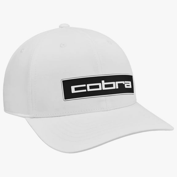 Cobra Tour Tech White/Black Headwear Men Fits All