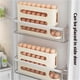 thumbnail image 3 of Organizador de huevos for nevera con ruedas automáticas de 4 niveles, almacenamiento de 30 huevos for gabinete de cocina y refrigerador, 2 uds., 3 of 7