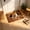 #1, variant on Kumdkdwn 23.62" Polyester Fleece Floor Mat - Canine Motif Accent Rug with Non-Slip Base, Low-Profile Textile for Transitional Thresholds & Ablution Chambers