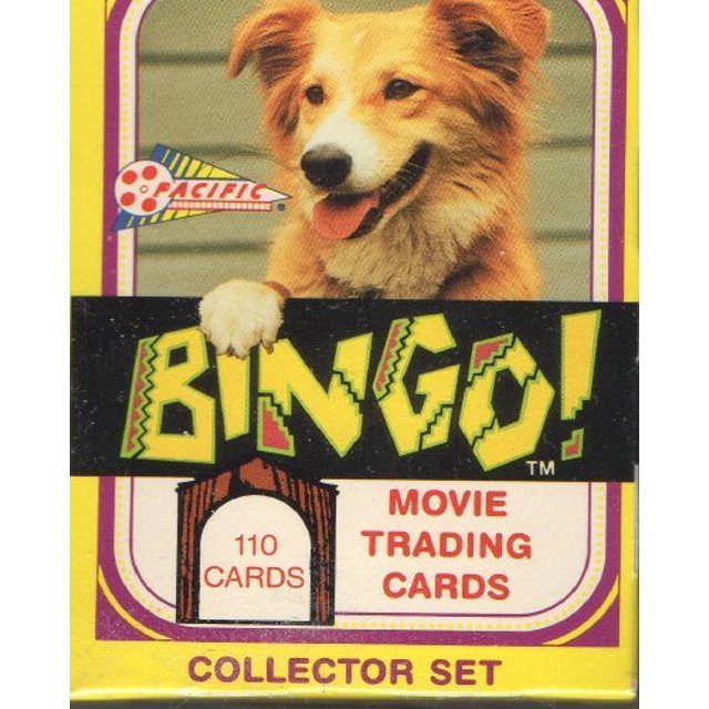 Pacific 1991 Bingo The Dog Movie Juego de fábrica de tarjetas de intercambio (110) Pacific 982585919024