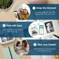 thumbnail image 5 of Bluetooth Mini Pet Photo Printer with Diary Book – Portable Thermal Sticker Printer for Smartphone – Includes 3 Rolls & “My Pet's Life Story” by Sean Doherty a Lifelong Animal Lover (Especially Dogs), 5 of 10