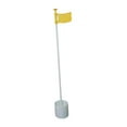 thumbnail image 2 of Golf Putting Green Bandera y mástiles de golf Banderas de golf para patio trasero Práctica de putting Amarillo kusrkot bandera de green de golf, 2 of 8