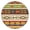 Ethnic Geometric Striped, variant on Ethnic Geometric Striped Pattern Round Fitted Tablecloth with Elastic Edge,Dining Table Cover Waterproof,Outdoor Round Tablecloth for Camping,Dining,Indoor and Outdoor