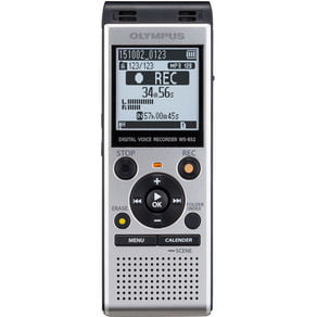 Olympus WS-852 4GB Expandable Digital Voice Recorder with Large LCD Screen and