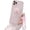 Pink Bowknot, variant on Compatible for iPhone 12 Pro Cute 3D Pink Heart Slim Clear Aesthetic Design Women Teen Girls Camera Lens Protection Phone Cases Cover+Pink Phone Charm
