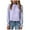 Purple, variant on Womens Blouses Trendy Dressy Casual Tops Elegant Puff Long Sleeve Shirts Ruffle Mock Neck Plain Chiffon Outfits (Light Pink, XL)