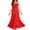 Red, variant on Bovxnpu Long Nightgowns for Women Sleeveless Sleepshirt Mesh Dress with Metal Chain Straps Cowl Neck Long Length Sleepwear