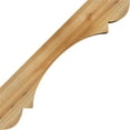 thumbnail image 3 of 6"W x 26"D x 26"H Olympic Rough Sawn Knee Brace, Western Red Cedar, 3 of 4