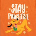 thumbnail image 3 of Disney Classics - Cats & Dogs - Stay Pawsitive - Toddler And Youth Short Sleeve Graphic T-Shirt, 3 of 5