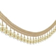 thumbnail image 2 of Ball Tassel Fringe Trim Beaded Tassel Fringing Trimmings Fringe Lampshades Tent Trim Sewing Trimming Upholstery Drapery 3 Yards, 2 of 4