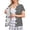Black, variant on Mastectomy Shirts with Drain Pockets for Women Striped Port Surgery T Shirts Short-Sleeve Adaptive Casual Clothes Chemotherapy Must Haves Blue L