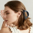 thumbnail image 2 of The C Law Clips Barrettes for Thick & Long Hair - Soft Flexible Cozy Clip with Strong Hold Lightweight Hair Accessories for Everyday Wear, 2 of 4