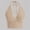 F-81Khaki, variant on ZHOGXU Camisole For Women Halter Neck Tank Tops Solid Color V Neck Hollow Out Knit Boho Comfortable Stretchy Slim Fit Vest For Daily Wear,Black,L